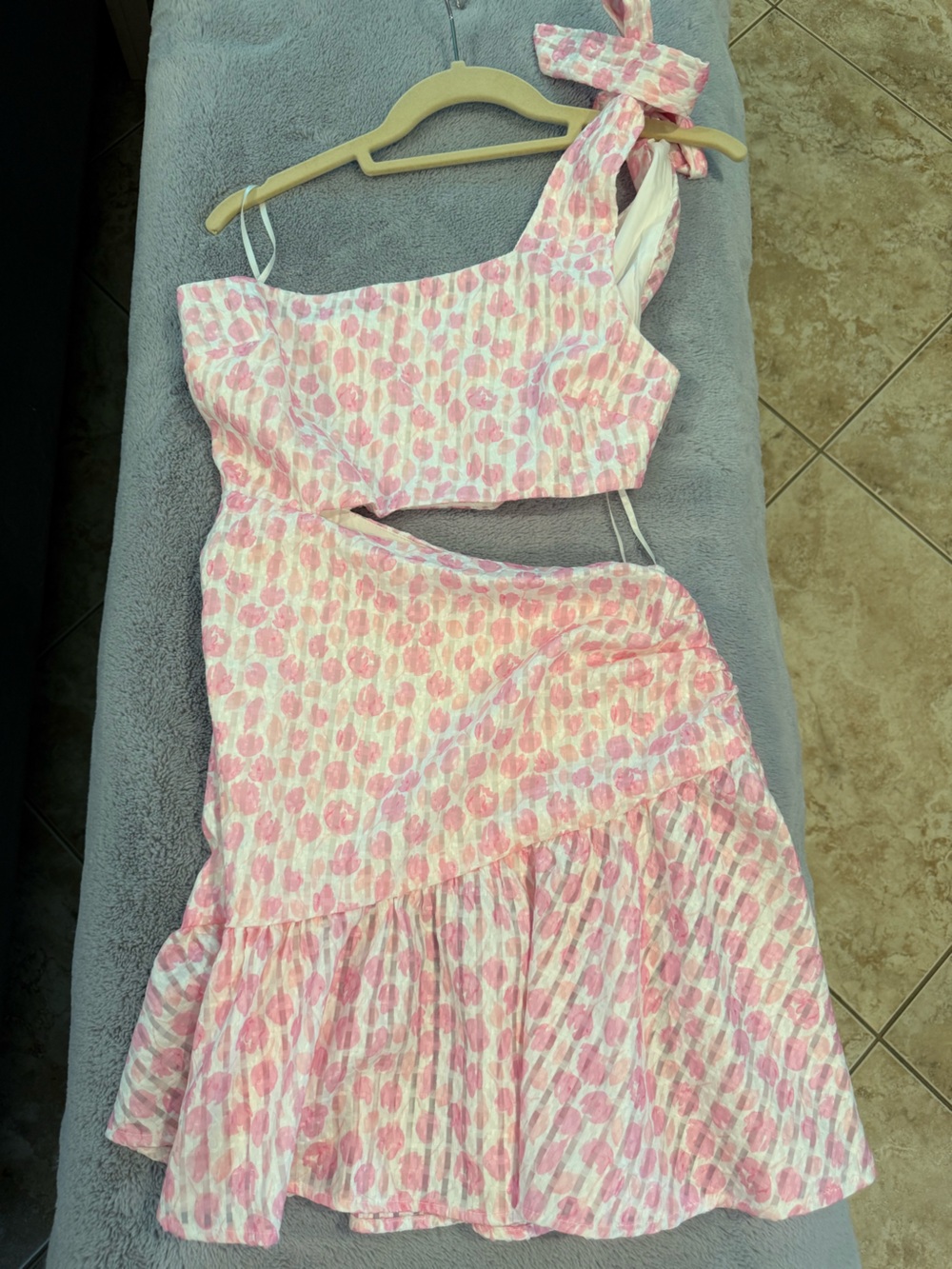 Hello Molly Pink Floral Slip Dress